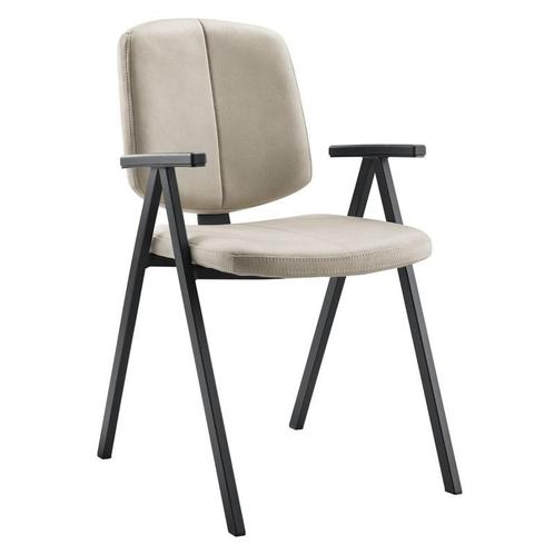Nord armstoel stof zorro sand, Huis en Inrichting, Fauteuils, Minder dan 75 cm, Nieuw, 50 tot 75 cm, Ophalen of Verzenden