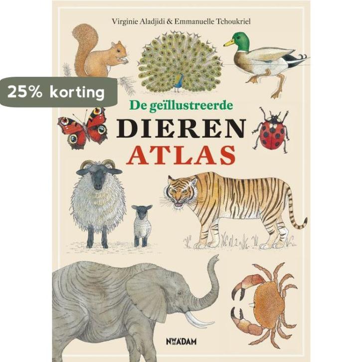 De geïllustreerde dierenatlas 9789046807835, Boeken, Prentenboeken en Plaatjesalbums, Gelezen, Verzenden