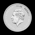 Tuvalu. 1 Dollar 2024 SpongeBob™ 25. Jubiläum, 1 Oz (.999)