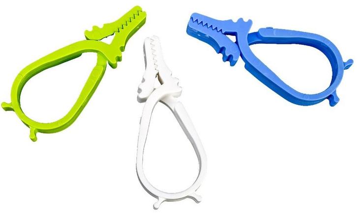 Groenteklem of fruitklem - Blauw - Overig    - Benodigdheden, Dieren en Toebehoren, Vogels | Toebehoren, Nieuw, Verzenden