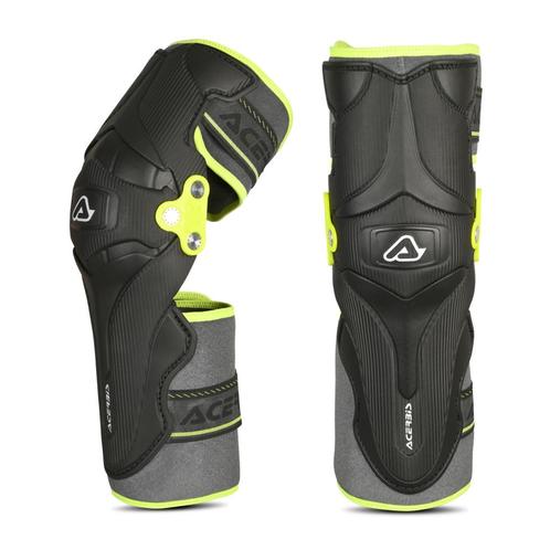Kniebeschermers Acerbis X-Strong Zwart-Geel, Motoren, Accessoires | Overige, Nieuw, Verzenden