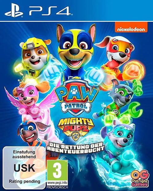 Paw Patrol Mighty Pups Save Adventure Bay-Duits (PlayStation, Spelcomputers en Games, Games | Sony PlayStation 4, Nieuw, Ophalen of Verzenden