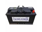 Crown 100ah semitraktie accu, Verzenden, Nieuw