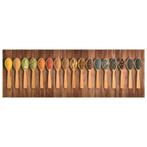 vidaXL Keukenmat wasbaar Spoons 60x300 cm, Verzenden, Nieuw