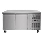Koelwerkbank met twee deurs 136 cm | ECO 2100 TN, Ophalen of Verzenden, Nieuw in verpakking, Koelen en Vriezen