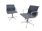ICF - Charles & Ray Eames - Fauteuil (2) - EA108 - IJzer,, Antiek en Kunst