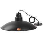 Vintlux Hanglamp HX26 Matt Black - Ø 46,5 cm - E27, Huis en Inrichting, Lampen | Lampenkappen, Nieuw