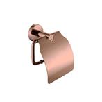 Wc-rolhouder copper Rond met klep, Verzenden, Nieuw