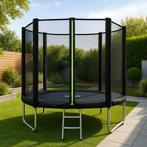 VirtuFit Trampoline met Veiligheidsnet - Zwart - 305 cm, Verzenden, Nieuw
