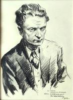 Isidore van Mens (1890-1985) - ritratto del poeta ceco