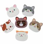 Fako Bijoux - Katten Onderzetters - Onderzetters Voor Glazen, Verzenden, Nieuw