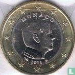 Monaco 1 euro 2011, Postzegels en Munten, Munten | Europa | Euromunten, Verzenden, Monaco, 1 euro, Losse munt