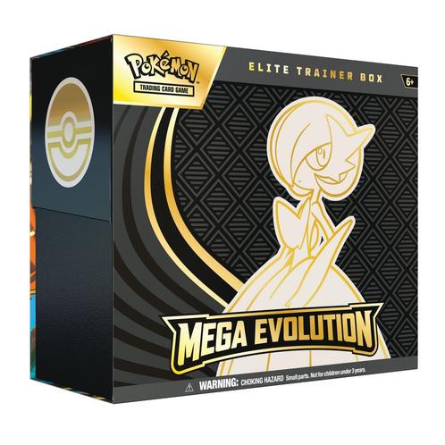 (Pre-order) Pokemon Mega Evolution Elite Trainer Box - Ga..., Hobby en Vrije tijd, Verzamelkaartspellen | Pokémon, Zo goed als nieuw