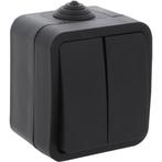 Q-LINK - Serieschakelaar - Opbouw - Dubbel Schakelaar -, Ophalen of Verzenden, Nieuw