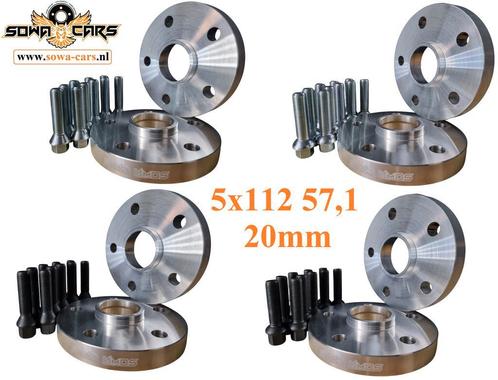 Heb je spacers nodig ? AUDI A3 A4 A6 A8 Q3 5x112 57,1 20mm, Auto diversen, Tuning en Styling, Ophalen of Verzenden
