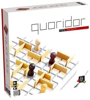 Quoridor Mini | Gigamic - Gezelschapsspellen, Hobby en Vrije tijd, Gezelschapsspellen | Bordspellen, Nieuw, Verzenden