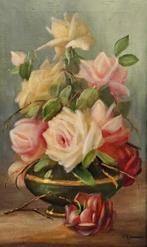 Spanish School (XIX) - Dreamlike roses, Antiek en Kunst