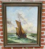 Jean Jacques Foulon (1923-1980 ) - Zeilboot op zee