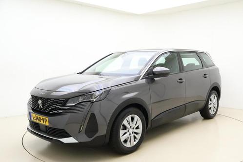 Zakelijke Lease |  Peugeot 5008 1.2 PureTech Blue Lease Acti, Auto's, Peugeot, Lease, Zwart, Handgeschakeld, SUV of Terreinwagen