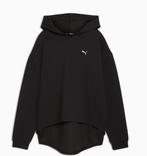 -30% Puma  Puma Q4 studio textured hoody 525756-01  maat XS, Kleding | Dames, Verzenden, Nieuw, Zwart