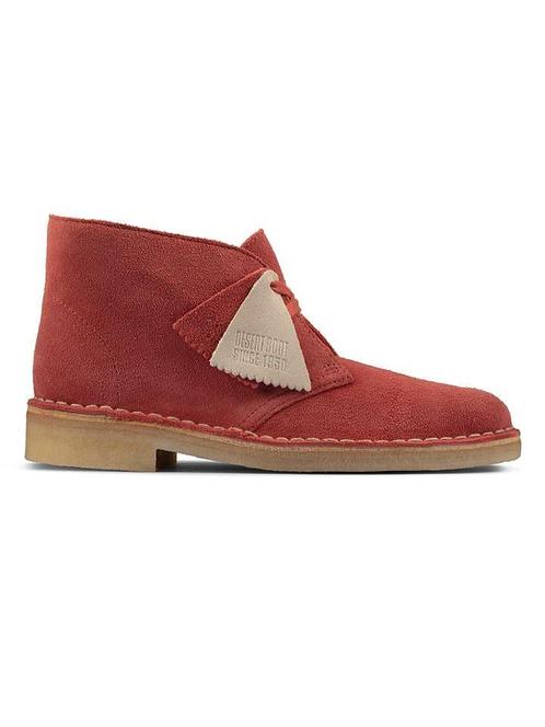 SALE -55% | Clarks Leren boots rood | OP=OP, Kleding | Dames, Schoenen, Nieuw, Verzenden