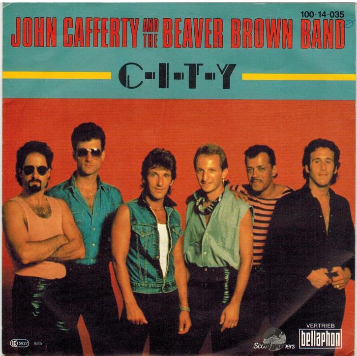 Single vinyl / 7 inch - John Cafferty And The Beaver Brow..., Cd's en Dvd's, Vinyl Singles, Zo goed als nieuw, 7 inch, Rock en Metal