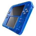 Nintendo 2DS - Blauw - Doorzichtig 3DS, Spelcomputers en Games, Spelcomputers | Nintendo 2DS en 3DS, Ophalen of Verzenden, Zo goed als nieuw