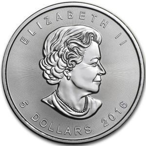 Canadian Maple Leaf 1 oz 2016, Postzegels en Munten, Munten | Amerika, Noord-Amerika, Losse munt, Zilver, Verzenden