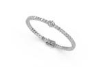 Tennis armband - 14 karaat Witgoud - 3.25ct. tw. Diamant