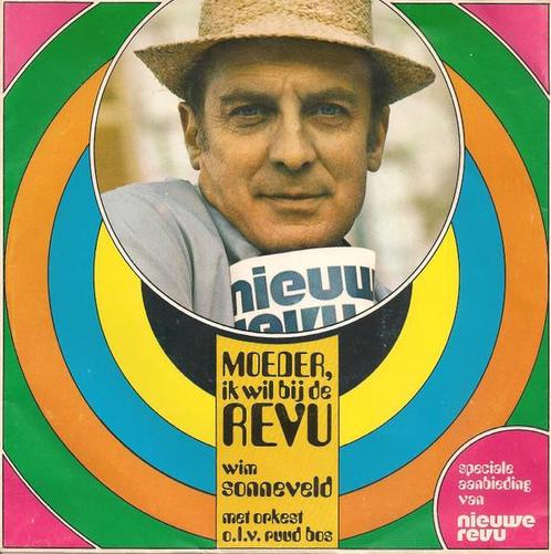 Single - Wim Sonneveld - Moeder, Ik Wil Bij De Revu, Cd's en Dvd's, Vinyl | Nederlandstalig, Verzenden