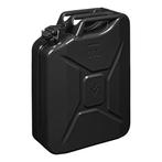 ProPlus Stalen jerrycan - 20 liter - zwart - UN en TÜV/GS.., Ophalen of Verzenden, Nieuw