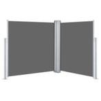 Windscherm 160x600 Antraciet | Retourdeal | 74% Korting, Ophalen of Verzenden, Uittrekbaar, Nieuw