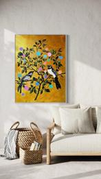 Tetiana Liakhovchuk - « Birds in golden glow»