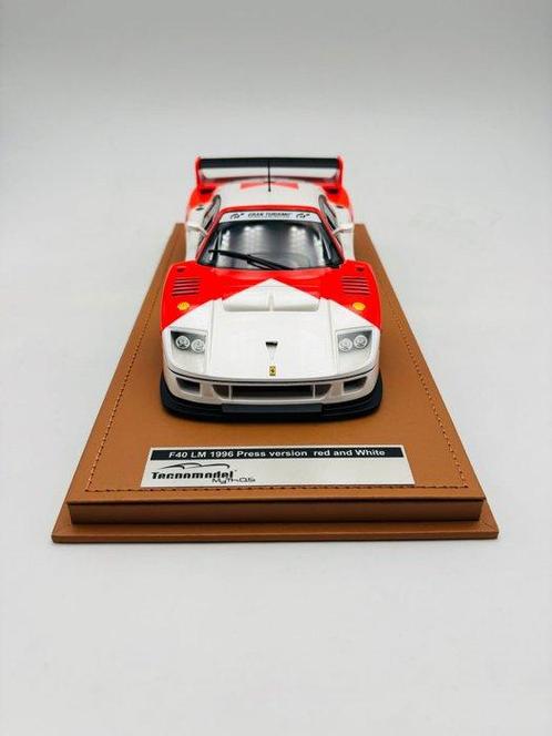 Tecnomodel 1:18 - Modelauto - Ferrari F40 LM 1996, Hobby en Vrije tijd, Modelauto's | 1:5 tot 1:12