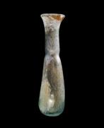 Oud-Romeins - Unguentarium en glas - 1e / 2e eeuw na