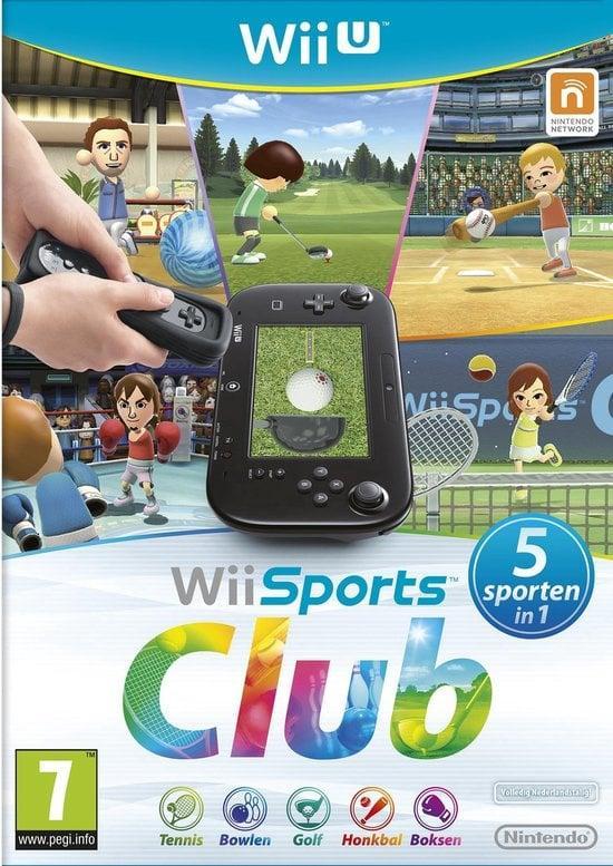 Wii Sports Club (Wii U Games), Spelcomputers en Games, Games | Nintendo Wii U, Zo goed als nieuw, Ophalen of Verzenden