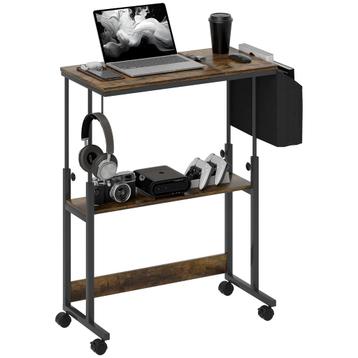 TRUUSK Verstelbaar Bureau 92 x 40 cm - Op Wielen - Kantelbaa beschikbaar voor biedingen
