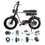 EB2 Elektrische Fatbike - 250W - 18.2Ah - 20 inch - Koffie, Nieuw, Overige merken