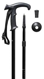 Telescopische wandelstok met combigrip en anti-shock, Verzenden, Nieuw, Wandelstok
