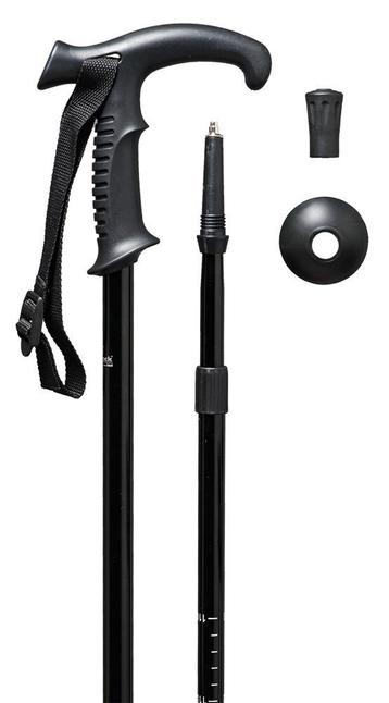 Telescopische wandelstok met combigrip en anti-shock beschikbaar voor biedingen