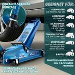 Autokrik - Garagekrik - Hydraulische krik - 2,5 Ton - Blauw, Doe-het-zelf en Verbouw, Verzenden, Nieuw