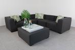 VDG Liberty Sunbrella loungeset - Sooty - 6-delig, Nieuw, Overige materialen, Loungeset, Verzenden