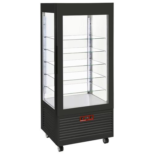 Diamond Vriesvitrine | 480L | Zwart | -5°c/-20°c | Geventile, Witgoed en Apparatuur, Koelkasten en IJskasten, Ophalen of Verzenden