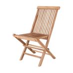 Inklapbare houten tuinstoel | Naturel