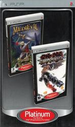 Twinpack Medievil / Tekken (platinum) (Sony PSP), Vanaf 12 jaar, Gebruikt, Verzenden