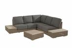 4 Seasons Outdoor Kingston hoekbank pure met teak eilanden, Tuin en Terras, Tuinsets en Loungesets, Ophalen of Verzenden, Nieuw