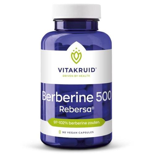 Vitakruid Berberine 500 Rebersa 60pcs, Sieraden, Tassen en Uiterlijk, Uiterlijk | Haarverzorging, Overige typen, Nieuw, Ophalen of Verzenden