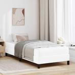 vidaXL Bed Anders Zuiverwit 80 x 200 cm Kunstleer, Huis en Inrichting, Slaapkamer | Bedden, Verzenden, Nieuw, Wit, Overige materialen