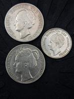 Nederland. Wilhelmina. 1/2, 1 Gulden 1907/1930 (Zonder