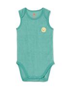 HEMA Romper katoen met stretch groen, Verzenden, Nieuw